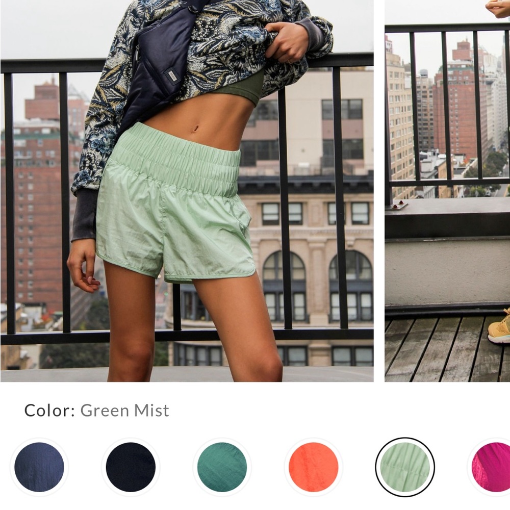 Free People The Way Home Shorts Orange. Color no longer sold!!